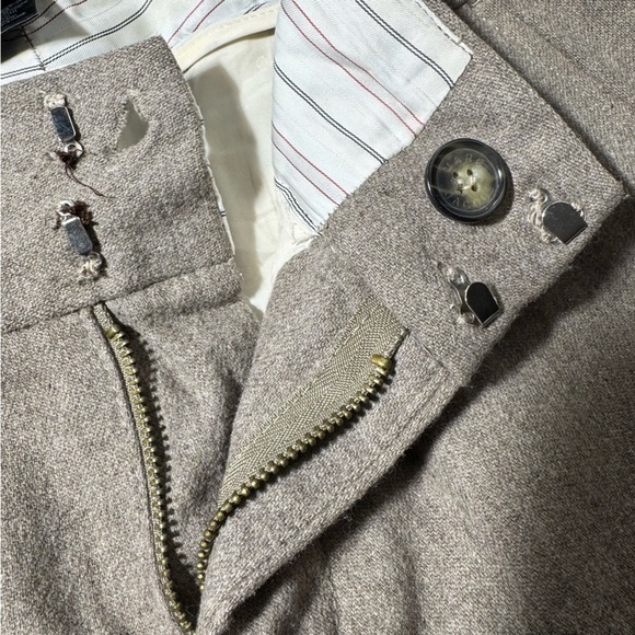 Marc by Marc Jacobs Grey Wool Wide Leg Trouser Pants Size 4 - Picture 13 of 14